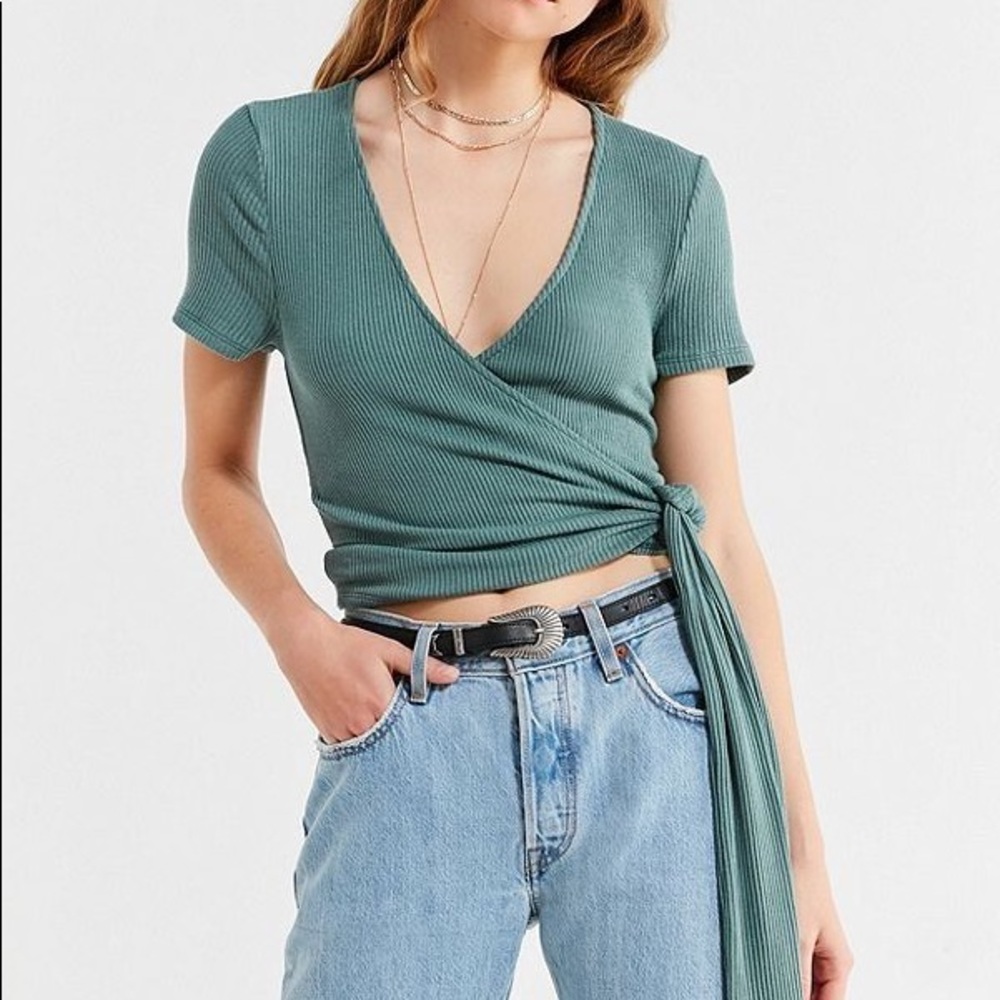 Urban Outfitters wrap tee